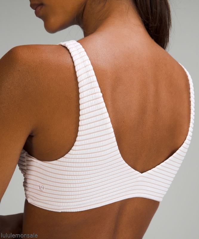 Lululemon Damen DELULU505 | Lululemon Deutschland Pink Bliss Gesmoktes Badeoberteil A/b Cup Nur Online